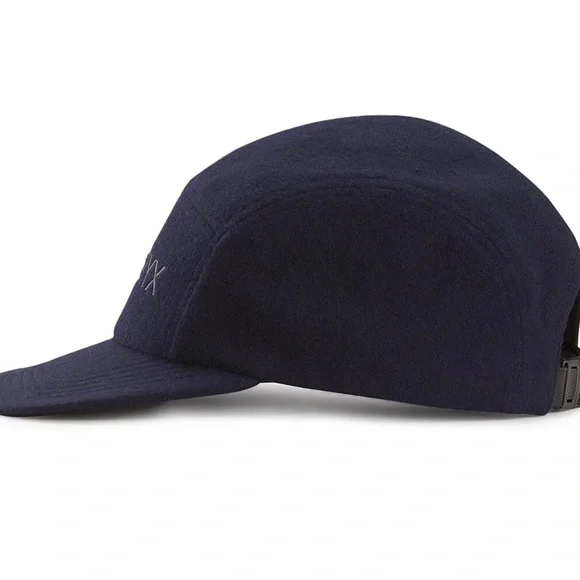 Arc'teryx Navy Blue 5 panel wool baseball cap - O/S - Picture 3 of 4